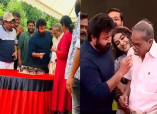 എംടിയുടെ പിറന്നാള് ആഘോഷമാക്കി ‘ഓളവും തീരവും’ ടീം