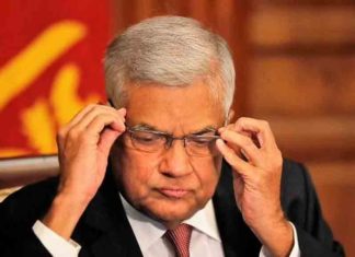 Renil Wickramasinghe Sworn as Acting President