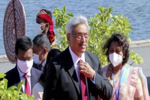 Gotabaya arrived in a Saudi plane; Singapore as a private visit only