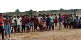 A 7-year-old boy was swallowed by a crocodile in Madhya Pradesh