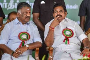 Palanisamy holding Anna DMK; Panneerselvam was dismissed