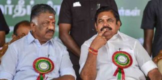 Palanisamy holding Anna DMK; Panneerselvam was dismissed
