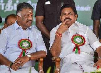 Palanisamy holding Anna DMK; Panneerselvam was dismissed