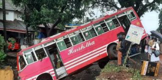 Bus Accident In Kannur And Seven Were Injured