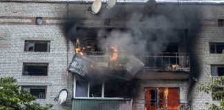 Russia after attack in Ukraine; Missile attack on residential areas