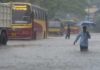 Heavy rain in Thiruvananthapuram