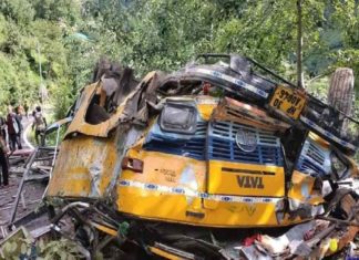 Bus Falls Into Gorge In Himachal Pradesh And 16 Were Died