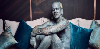 worlds most tattooed man with guinnes record