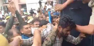 Udaipur murder accused attacked by mob outside court