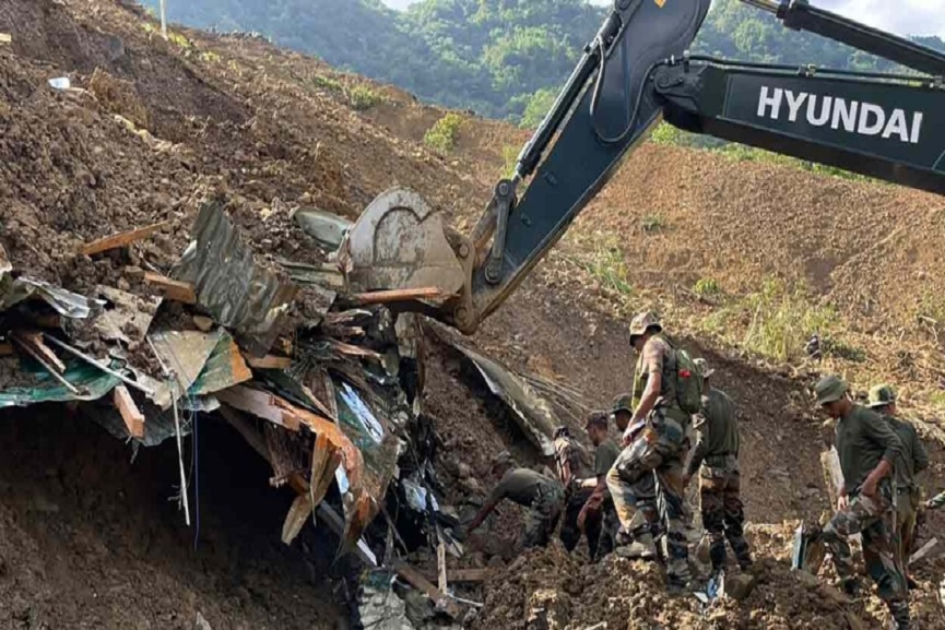 Death Toll Increased To 81 In Manipur Landslide Death Toll Increased To 81 In Manipur Landslide