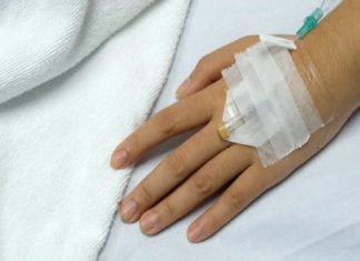 dog bite DMO said the depth of the wound may have been the cause