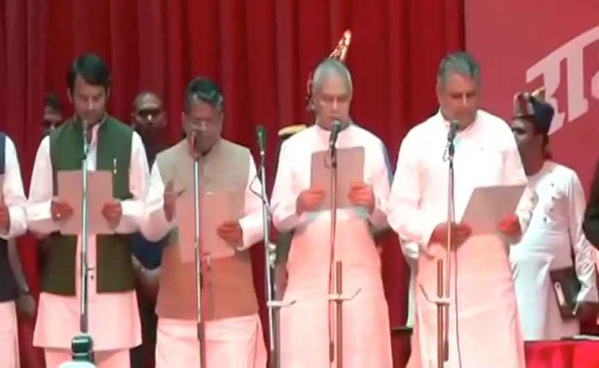 Discontent in Bihar since oath-taking; 5 JDU MLAs abstained