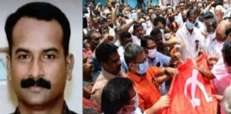 k sudhakaran on Palakkad Shahjahan Murder Case