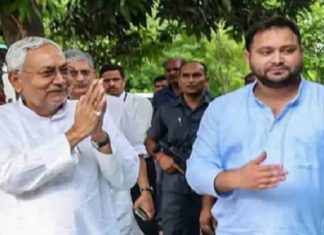 Nitish Kumar and Tejashwi