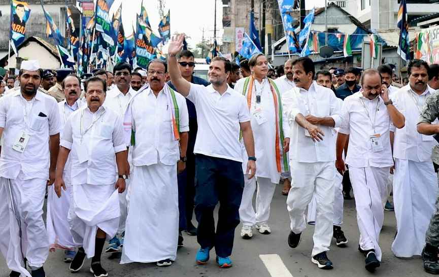 Bharat Jodo Yatra_Kerala tour kicks off with huge welcome