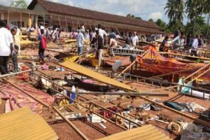 Science fair Pandal collapse at Kasaragod