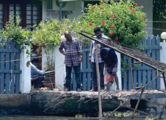 Charge sheet against actor Jayasuriya in water encroachment