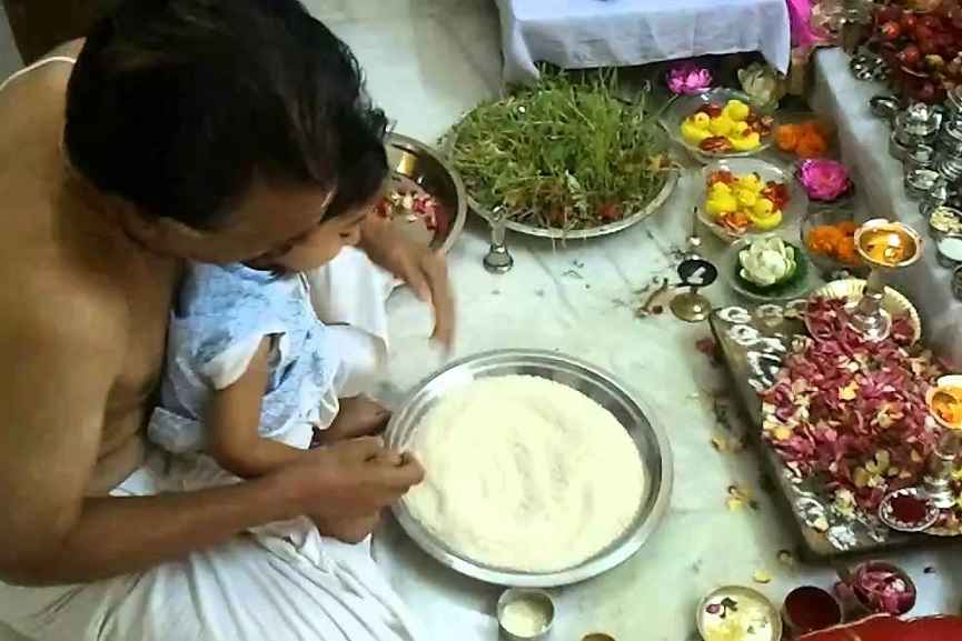 Thirumandhamkunnu Temple First writing ceremony Thirumandhamkunnu Temple First writing ceremony