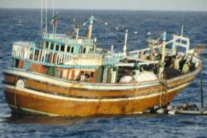 Iranian boat caught with 200 kg of drugs off Kochi coast