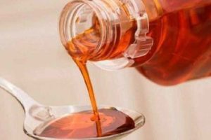 Warning against cough syrup