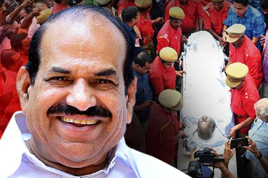 Kodiyeri Balakrishnan cremated Kodiyeri Balakrishnan cremated