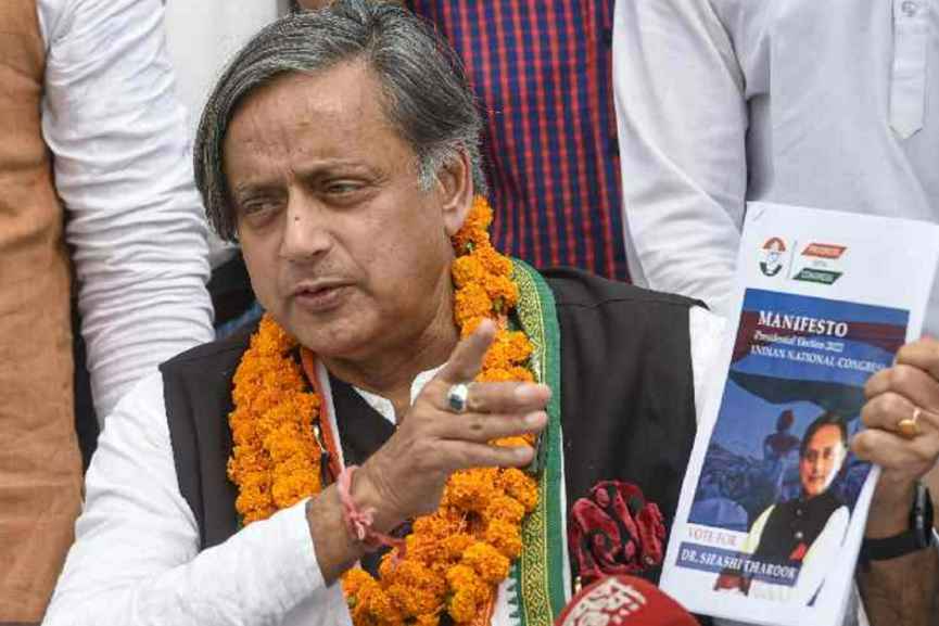 Change is impossible for Mallikarjun kharge; It is possible for me, Shashi Tharoor Change is impossible for Mallikarjun kharge; It is possible for me, Shashi Tharoor