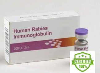 Central Lab says that the immunoglobulin is standardized