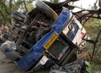 Sabarimala bus Accident; 8 year-old boy is unresponsive to treatment