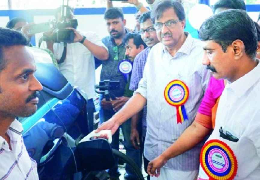 Several e-charging stations have been launched in Malapuram