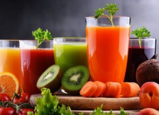 Drink vegetable juice; Stay energized and refreshed