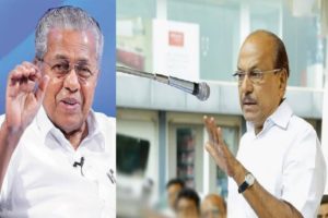 Pinarayi vijayan and PK Kunhalikutty