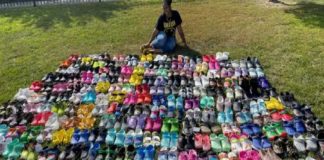 ക്രോക്സുകളോടുള്ള അതിയായ ഭ്രമം; യുവതി സ്വന്തമാക്കിയത് 450 ജോഡി പാദരക്ഷകൾ The woman owned 450 pairs of footwear