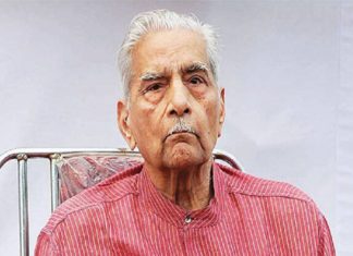 Former Union Law Minister and lawyer Shanti Bhushan passed away