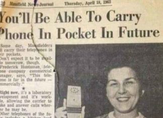 ആദ്യ മൊബൈൽ 1973ൽ; പക്ഷേ,1963ൽ വാർത്ത വന്നു! First mobile in 1973; But the news came in 1963!