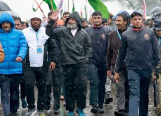 Jodo Yatra under heavy security; Must travel by bus in some areas in Jammu - Warning