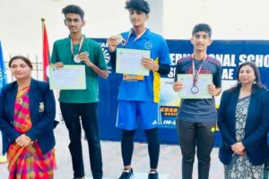 UAE CBSE Skating Championship _ Ahmed Shaelan with excellents