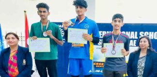 UAE CBSE Skating Championship _ Ahmed Shaelan with excellents