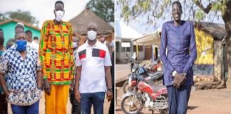 ലോകത്തിലെ ഏറ്റവും ഉയരം കൂടിയ മനുഷ്യൻ; റെക്കോർഡ് തകർക്കാൻ ഘാന സ്വദേശി The tallest man in the world; Ghana man to break record