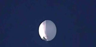 Gray balloon over US airspace; China called it a misguided air balloon