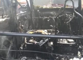 കണ്ണൂരിൽ കാറിന് തീപിടിച്ച് ദമ്പതികൾ മരിച്ച സംഭവം; ഷോർട്ട് സർക്യൂട്ടെന്ന് ആർടിഒ A couple died in a car fire in Kannur