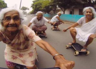 ‘നാനിയുടെ സ്കേറ്റിങ്’; വൈറലായ ചിത്രത്തിന് പിന്നിൽ skating