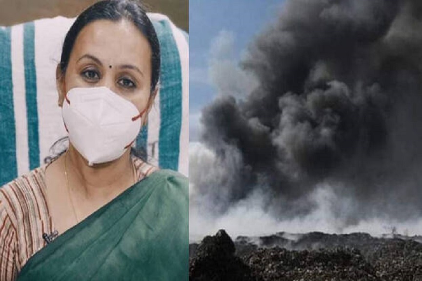 veena george brahmapuram fire