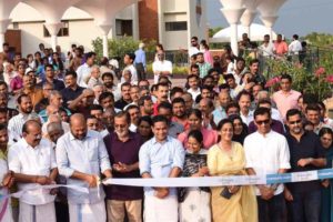 chittilappilly square inauguration by P. Rajeev