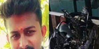 Car accident in Elathur;