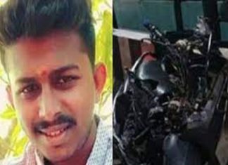 എലത്തൂരിൽ വാഹനാപകടം; കെ മുരളീധരൻ എംപിയുടെ ഡ്രൈവറും മകനും മരിച്ചു Car accident in Elathur;