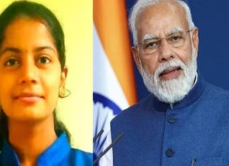 പ്രധാനമന്ത്രിക്കൊപ്പം പരിസ്ഥിതി ദിനാഘോഷത്തിൽ തീർത്ഥയും; അഭിമാന നിമിഷം theerdha