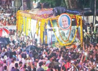 oommen chandi funeral