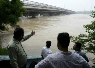 flood in Delhi