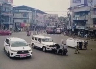 accident at kottarakkara