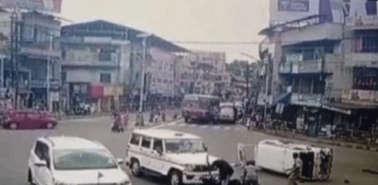 കൊട്ടാരക്കരയിൽ മന്ത്രിയുടെ പൈലറ്റ് വാഹനം ഇടിച്ചുണ്ടായ അപകടം; കേസെടുത്ത് പോലീസ് accident at kottarakkara